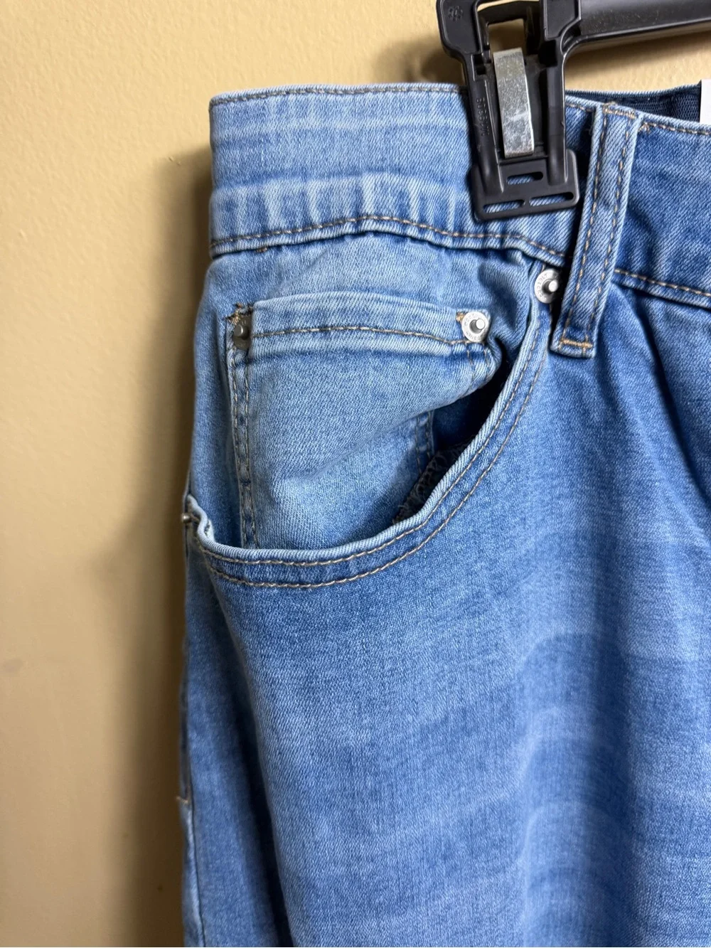 NWT Wonderly Plus Size 26W Jeans Mid Rise Straight Leg Blue Stretch Denim
